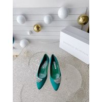 manolo blahnik suede flat ballet boat shoes casual slide pump slipon size35-40 - 图片 4