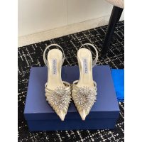 aquazzura pointed heel slingback sandal satin heel pump slipon ladies dress shoes size35-42 7.5cm - 图片 4
