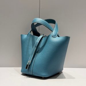 hermes picotin 18 bucket tote bag-togo calfskin full handmade boutique inclusion