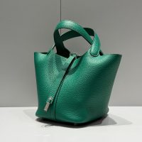 hermes picotin 18 bucket tote bag-togo calfskin full handmade boutique inclusion