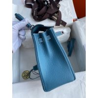 tangerine Hermes Kelly 25 handbag-Togo calfskin GHW full handmade boutique inclusion