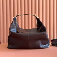 glazing calfskin Gucci shoulder commuter tote/vintage underarm hobo boutique inclusion - 图片 2
