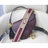 Dior symbolic flap half-moon saddle versatile casual baguette underarm bag complete with double stra - 图片 4