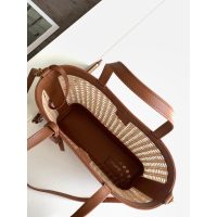 YSL summer resort beach tote crossbody shoulder bucket tote chic designer handbag authentic quality - 图片 9