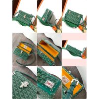 Goyard Cassette shoulder crossbody flap messenger cosmetic trunk clutch wallet cellphone holder - 图片 7