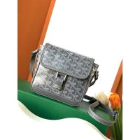 Goyard canvas vintage sling shoulder flap messenger authentic quality - 图片 4