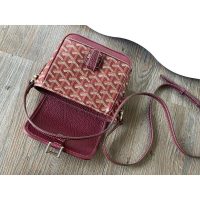 Goyard canvas vintage sling shoulder flap messenger authentic quality - 图片 8