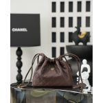 Chanel lambskin Mini Drawstring bucket Pouch Bag