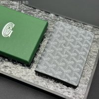 Goyard bifold long wallet purse multislots card passport holder coin pouch - 图片 4