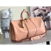 Louis Vuitton LV Flight Mode Monogram Dune Keepall 50 Duffle Bag