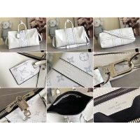 Louis Vuitton LV Flight Mode Monogram Dune Keepall 50 Duffle Bag