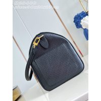 Louis Vuitton LV Speedy Soft 30 Blue Handbag in Epi Leather