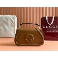Gucci Small Blondie Burgundy Calfskin Shoulder Bag