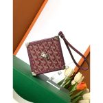 limited edition Goyard DE trunk wristlet cosmetic lipstick holder case