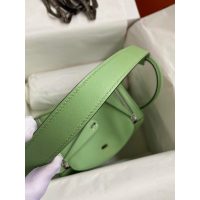 swift Hermes Vert Criquet lindy 26 shoulder tote bag PHW-full handmade/boutique inclusion