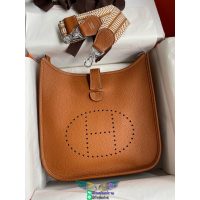 Togo Hermes evelyne 28 shoulder tote bagPHW full handmade/boutique inclusion