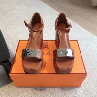 Hermes women's platform wedge sandal with kelly buckle size35-42 boutique iinclusion