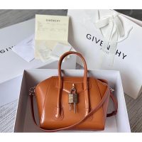 Givenchy Antignoa shoulder crossbody shopping tote solid tiny shopper handbag with padlock charm - 图片 5