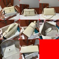 loro piana L27 ladies undearm case baguette sling crossbody shoulder cellphone bag cosmetic box - 图片 8