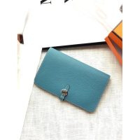 Togo Hermes dogon bifold wallet multislots card holder full handmade