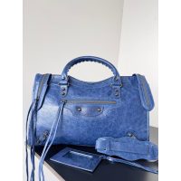 Balenciaga classic City large shopper handbag crossbody shoulder commuter tote authentic quality - 图片 5