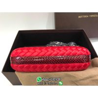 braided BV women's velvet cocktail clutch socialite party pochette cosmetic cellphone holder pouch - 图片 4