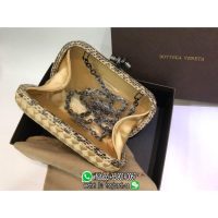 braided BV women's velvet cocktail clutch socialite party pochette cosmetic cellphone holder pouch - 图片 9