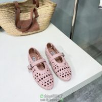 Alaia breathable flat ballet shoes Mary Jane boat slip-on daily walking pump size35-42 - 图片 7