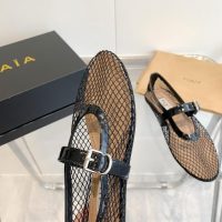 ALAIA mesh casual Mary Jane slide pump flat ballet boat shoes premium quality size35-40 - 图片 9