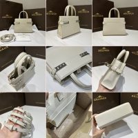 Delvaux Tempete Crush mini shopper handbag crossbody shoulder messenger authentic quality - 图片 9