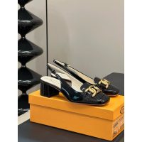 Tods chunky heel slingback sandal women's daily slide pump slipon size35-42 - 图片 8