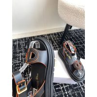 Dior anckle strapped velcro flat sandal women's gladiator combat sandal size35-41 - 图片 3