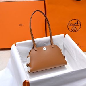 swift hermes Tablier Sellier shoulder Bag full handmade boutique inclusion