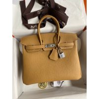 Togo Hermes birkin 25 handbag GHW full handmade boutique inclusion