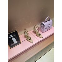 women's Valentino ruckstud Garavani caged heel pump sandal 10cm size35-40 - 图片 9