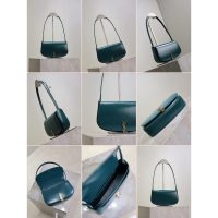 smooth YSL shoulder flap saddle bag/rounded underarm baguette boutique inclusion - 图片 9
