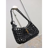 YSL wooden-bead shoulder underarm hobo tote/casual elbow bag - 图片 9