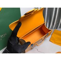 small Goryard structured top-handle handbag crossbody flap messenger bag with protective feet - 图片 7