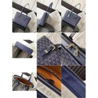 Goyard vintage shoulder underarm tote holiday carryall travel handbag large storage luggage - 图片 9