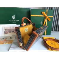 Goyard compact suitcase hotel truck handbag makeup organizer luxury jewelry case premium quality - 图片 4