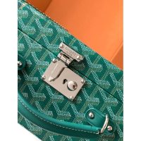 Goyard six-grids watch box organizer jewelry storage case handmade truck handbag - 图片 4