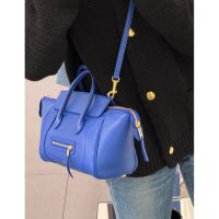 classic Celine smile-face tote handbag with protect metal feet - 图片 2