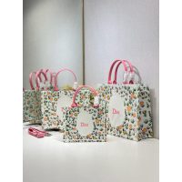three sizes Dior holiday resort beach tote/boarding carryall luggage