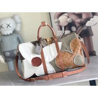 Louis vutiion Lv monogram canvas keep 50 duffle handbag