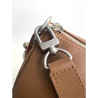 Louis Vuitton LV Needle H39 Brown Duffle Bag Travel in Calfskin Leather