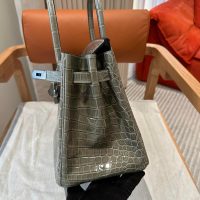 Crocodile Her^^m Birkin 30 shopper handbag luxury designer tote special code full handmade - 图片 5