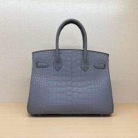 Mate Nile crocodile Her^^m Birkin 30 designer shopper handbag holiday travel keepall luggage - 图片 9