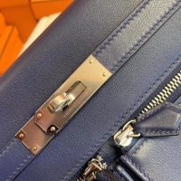 Hermes kelly lakis 32 handbag PHW-Bleu Indigo swift leateher full handmade/boutique inclusion