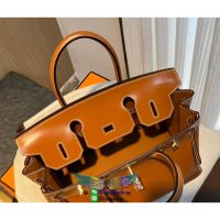 Hermes birkin 30 top-handle bag GHW-box leather full handmade/boutique inclusion
