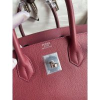 epsom hermes birkin 30 handbag with horse charm GHW full handmade/boutique inclusion